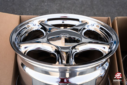 OE+ Supra IV / 18x9.5 +38, 18x10.5 +42 / 5x114.3 / Chrome