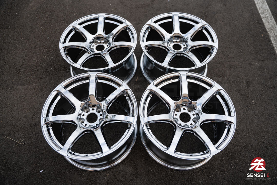 Work Emotion T7R 1P / 18x9.5 +38 / 5x114.3 / Chrome