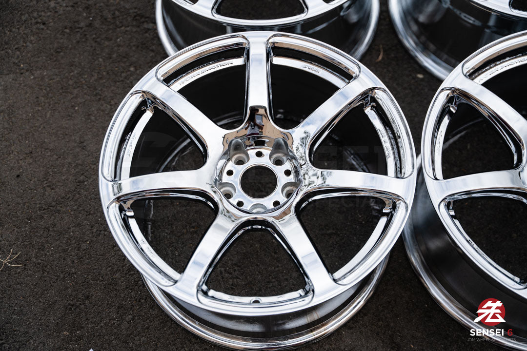 Work Emotion T7R 1P / 18x9.5 +38 / 5x114.3 / Chrome