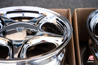 OE+ Supra IV / 18x9.5 +38, 18x10.5 +42 / 5x114.3 / Chrome