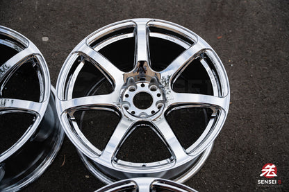 Work Emotion T7R 1P / 18x9.5 +38 / 5x114.3 / Chrome