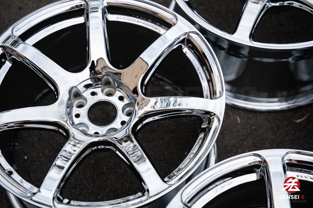 Work Emotion T7R 1P / 18x9.5 +38 / 5x114.3 / Chrome