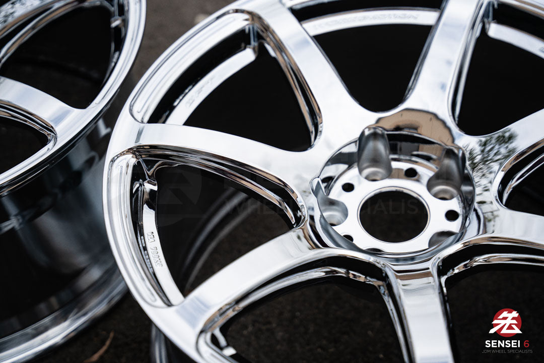 Work Emotion T7R 1P / 18x9.5 +38 / 5x114.3 / Chrome