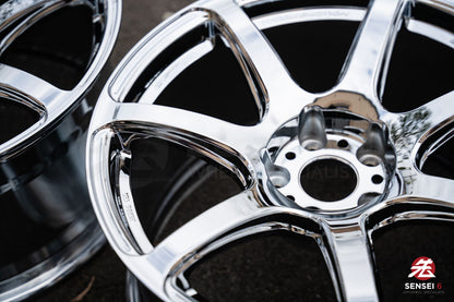 Work Emotion T7R 1P / 18x9.5 +38 / 5x114.3 / Chrome