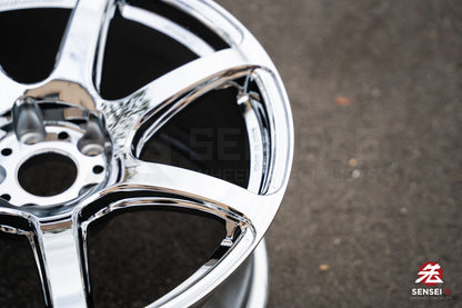 Work Emotion T7R 1P / 18x9.5 +38 / 5x114.3 / Chrome