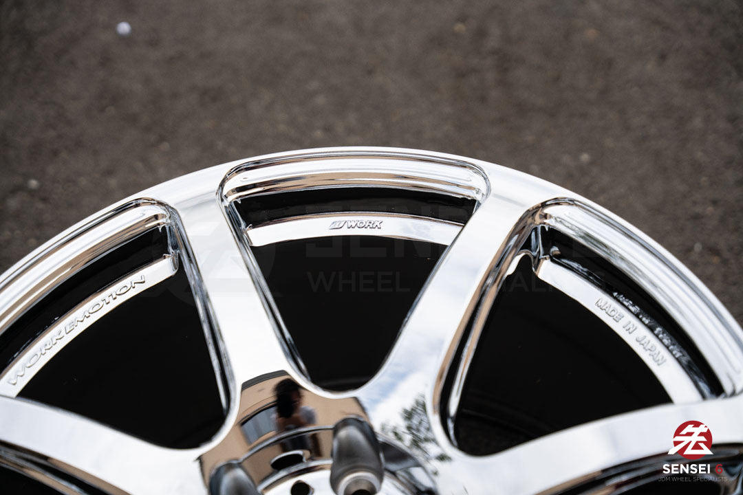 Work Emotion T7R 1P / 18x9.5 +38 / 5x114.3 / Chrome