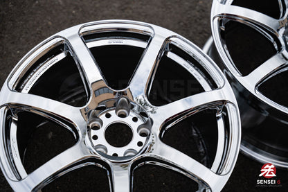 Work Emotion T7R 1P / 18x9.5 +38 / 5x114.3 / Chrome