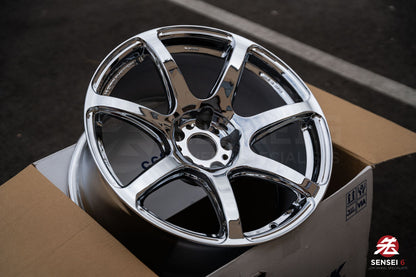 Work Emotion T7R 1P / 18x9.5 +38 / 5x114.3 / Chrome