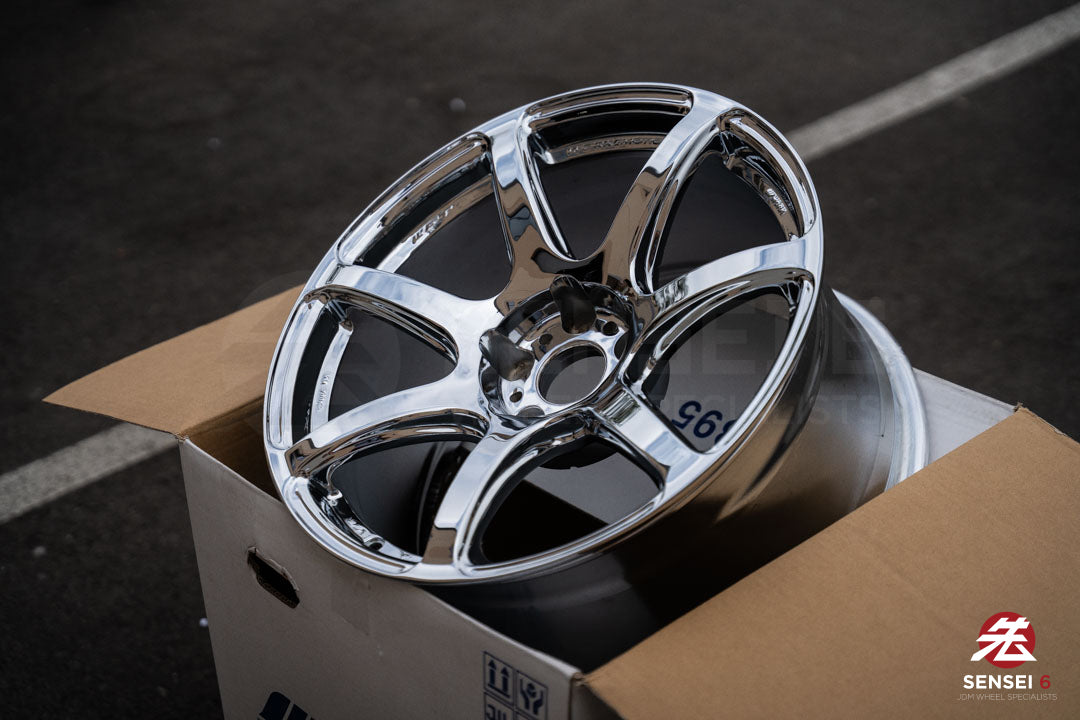 Work Emotion T7R 1P / 18x9.5 +38 / 5x114.3 / Chrome