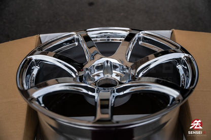 Work Emotion T7R 1P / 18x9.5 +38 / 5x114.3 / Chrome