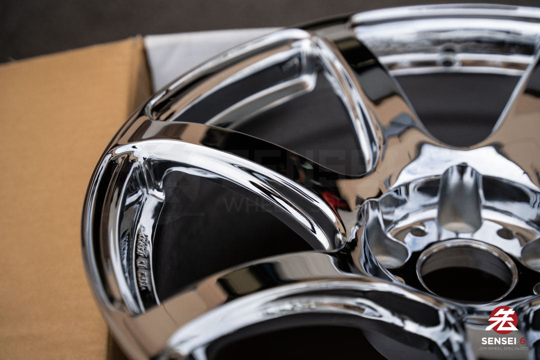 Work Emotion T7R 1P / 18x9.5 +38 / 5x114.3 / Chrome