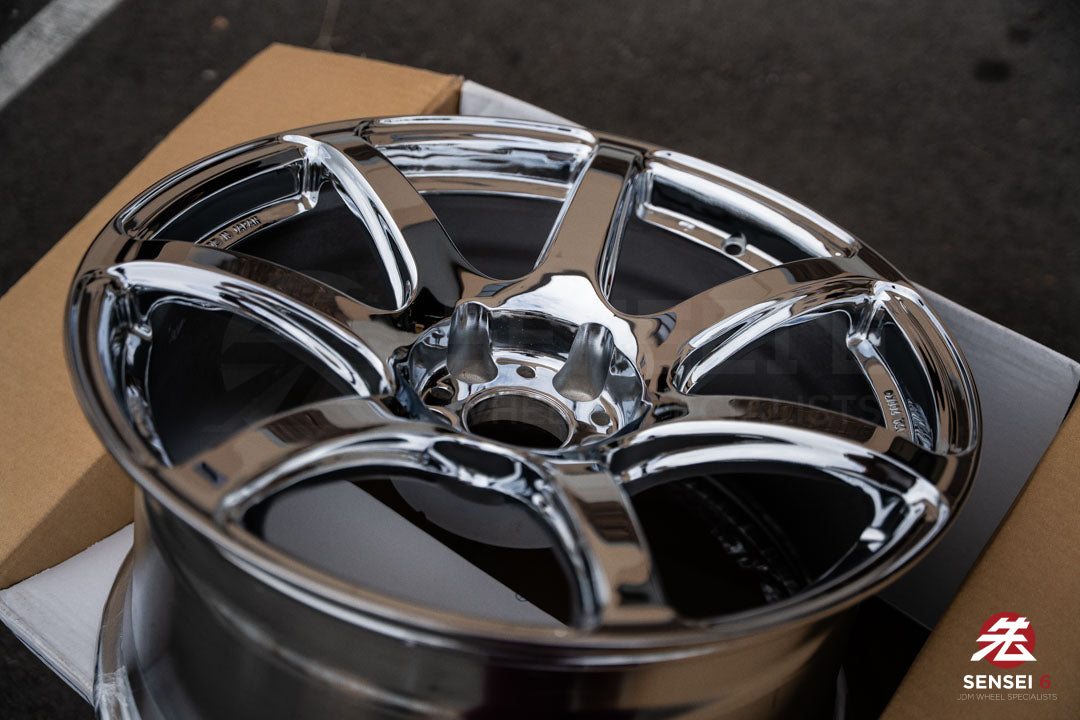 Work Emotion T7R 1P / 18x9.5 +38 / 5x114.3 / Chrome