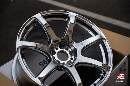 Work Emotion T7R 1P / 18x9.5 +38 / 5x114.3 / Chrome