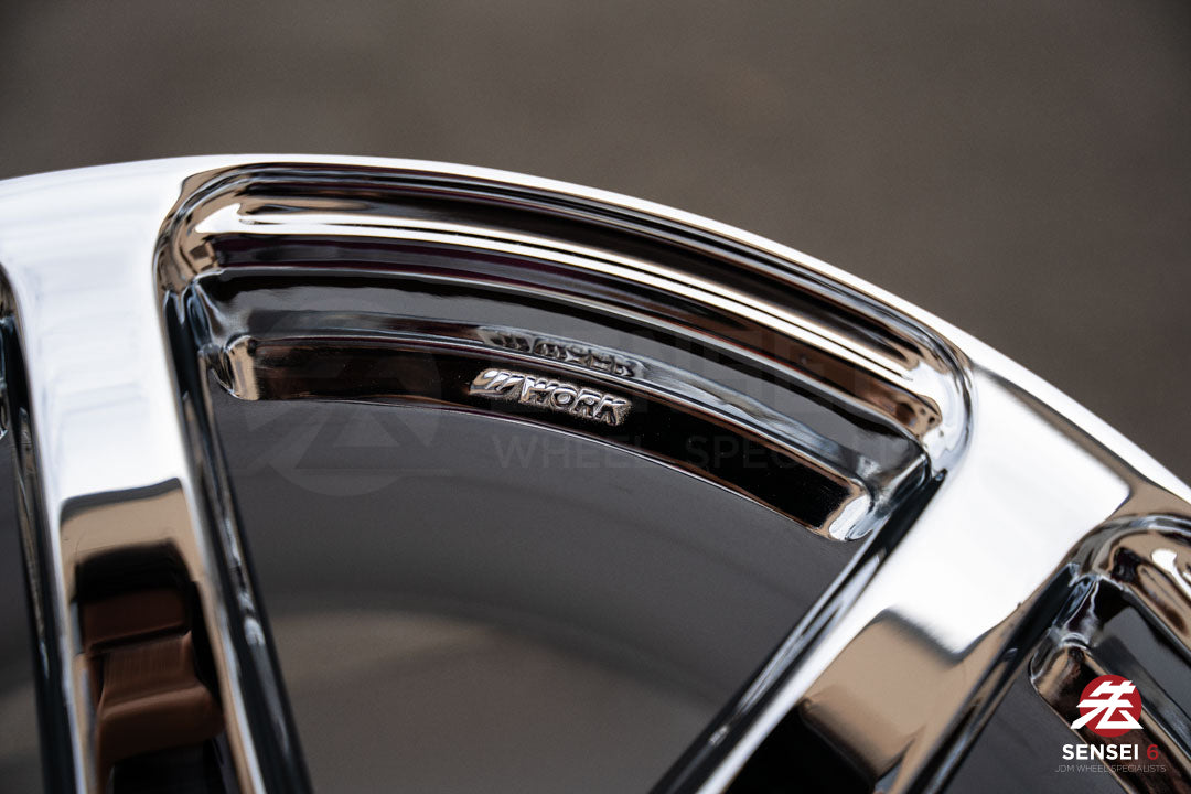 Work Emotion T7R 1P / 18x9.5 +38 / 5x114.3 / Chrome