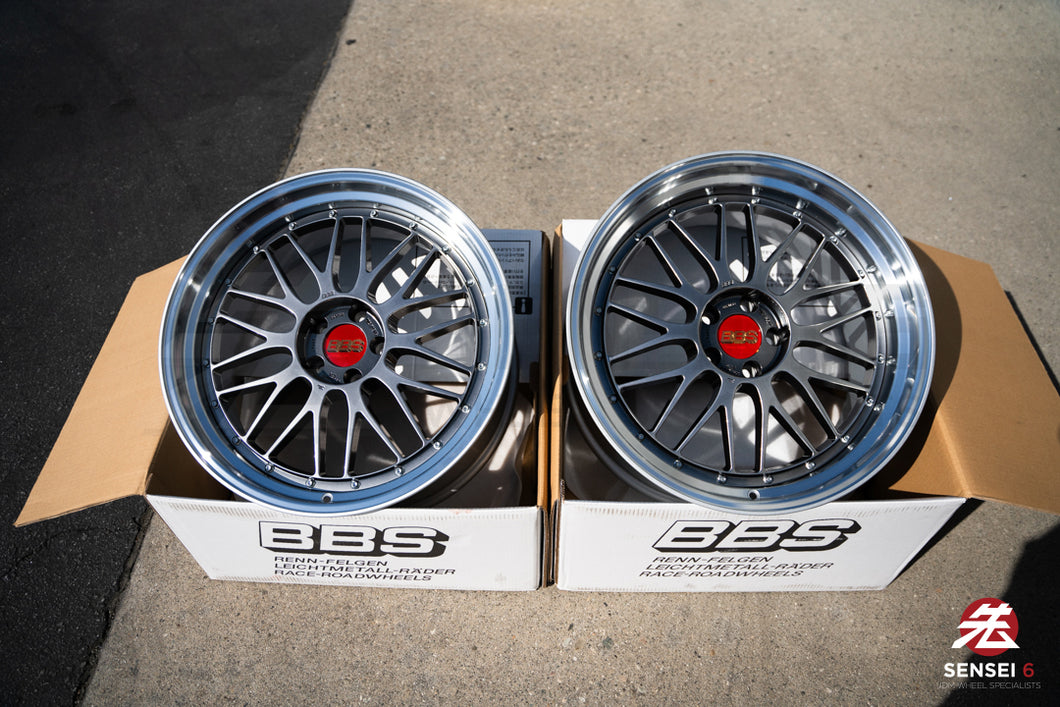 BBS LM / 20x9.5 +8, 20x10.5 +15 / 5x112 / Diamond Black