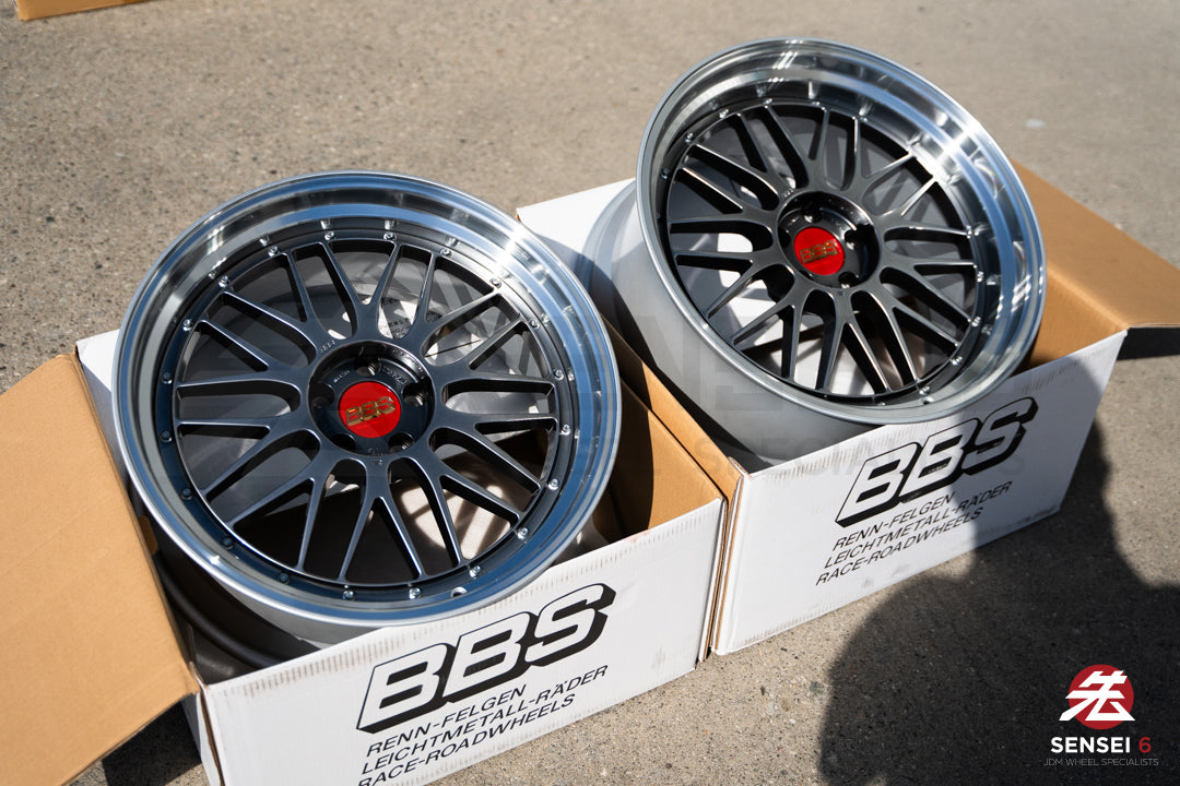 BBS LM / 20x9,5 +8, 20x10,5 +15 / 5x112 / Diamante Negro