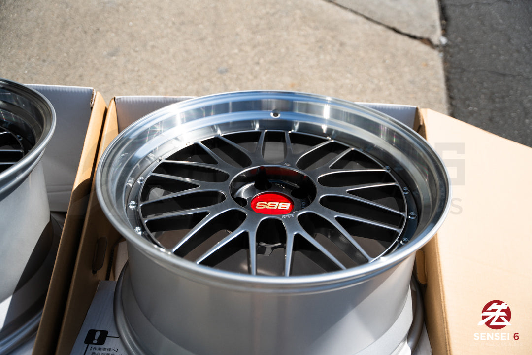 BBS LM / 20x9,5 +8, 20x10,5 +15 / 5x112 / Diamante Negro