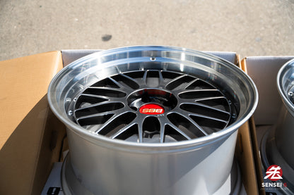 BBS LM / 20x9,5 +8, 20x10,5 +15 / 5x112 / Diamante Negro