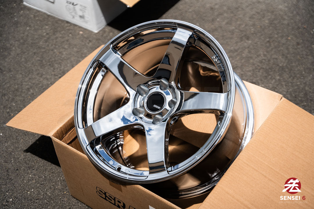 SSR GTV01 / 18x9.5 +22 / 5x114.3 / Chrome