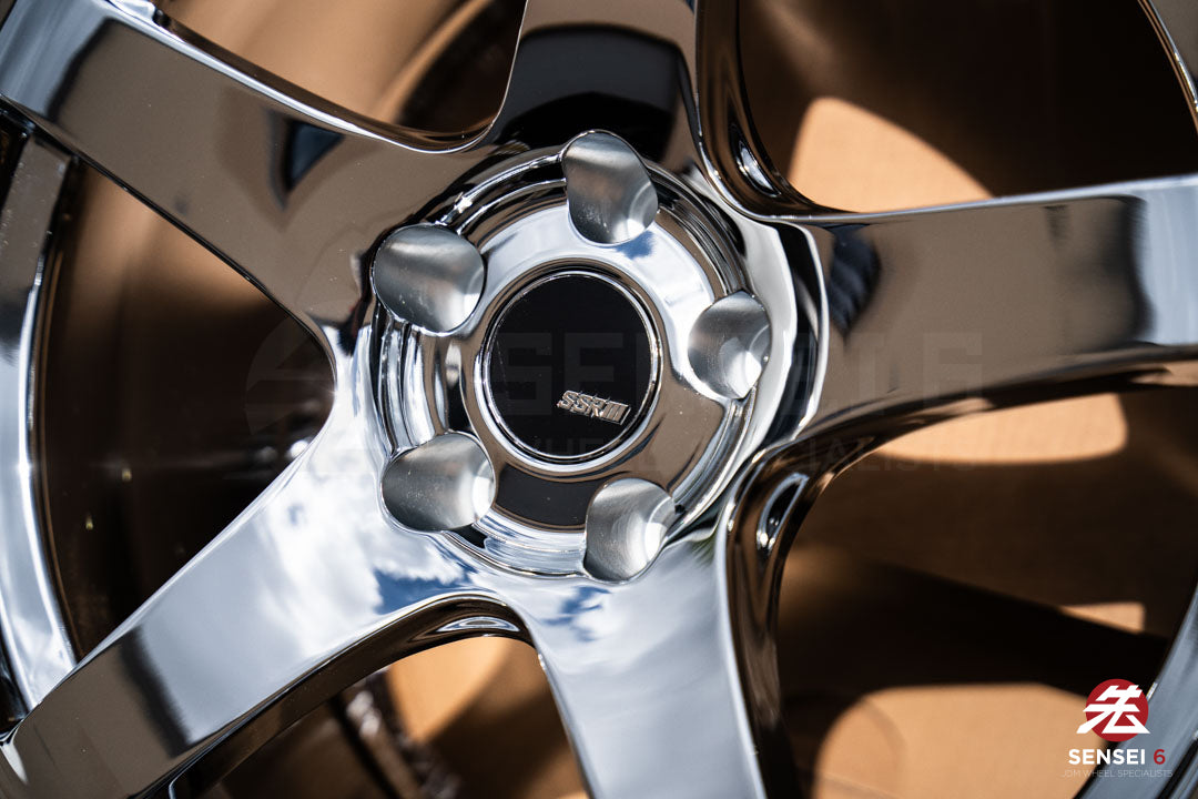 SSR GTV01 / 18x9.5 +22 / 5x114.3 / Chrome
