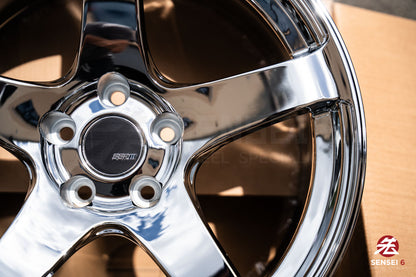 SSR GTV01 / 18x9.5 +22 / 5x114.3 / Chrome