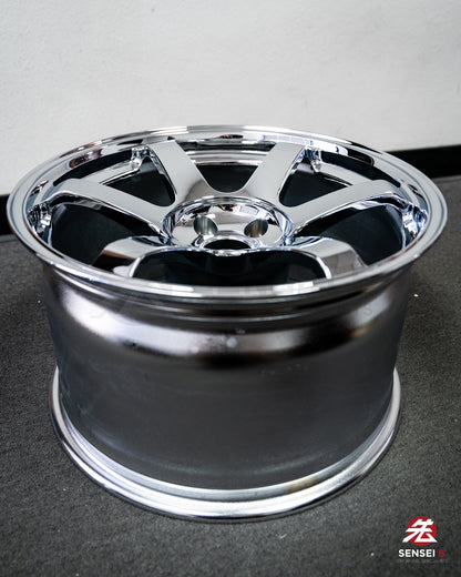 Volk TE37 サガ SL / 18x10.5 +15 / 5x114.3 / クローム