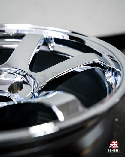 Volk TE37 サガ SL / 18x10.5 +15 / 5x114.3 / クローム