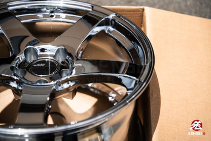SSR GTV01 / 18x9.5 +22 / 5x114.3 / Chrome