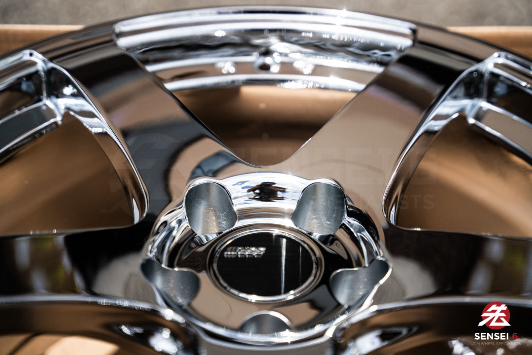 SSR GTV01 / 18x9.5 +22 / 5x114.3 / Chrome