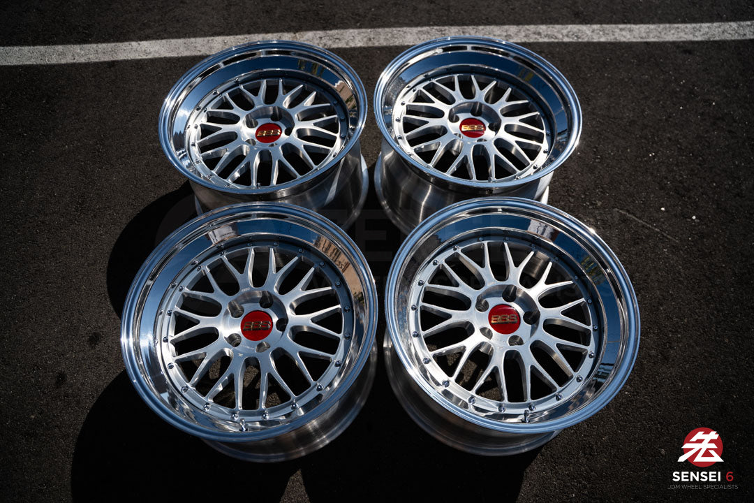 19" BBS LM [Double Step, 3pc] (Used Wheels Built to Order)