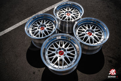 19" BBS LM [Double Step, 3pc] (Used Wheels Built to Order)