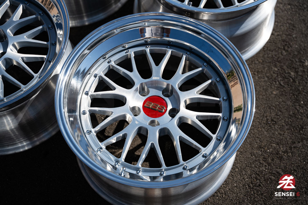 19" BBS LM [Double Step, 3pc] (Used Wheels Built to Order)