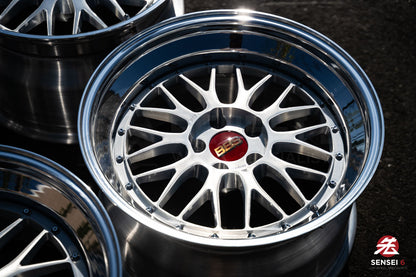 19" BBS LM [Double Step, 3pc] (Used Wheels Built to Order)