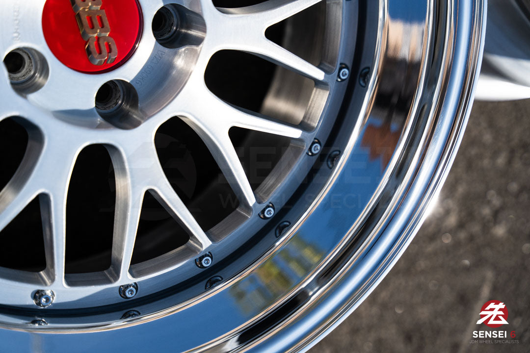 19" BBS LM [Double Step, 3pc] (Used Wheels Built to Order)