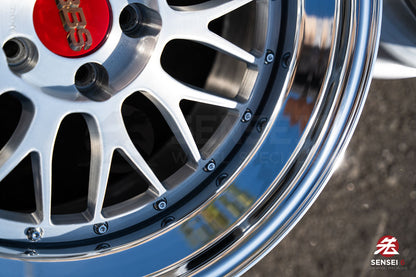 19" BBS LM [Double Step, 3pc] (Used Wheels Built to Order)