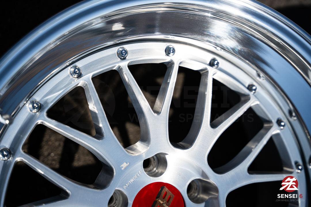 19" BBS LM [Double Step, 3pc] (Used Wheels Built to Order)