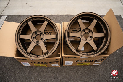 Volk TE37SL / 19x9.5 +22, 19x10.5 +35 / 5x112 / Matte GunBronze (MZ)