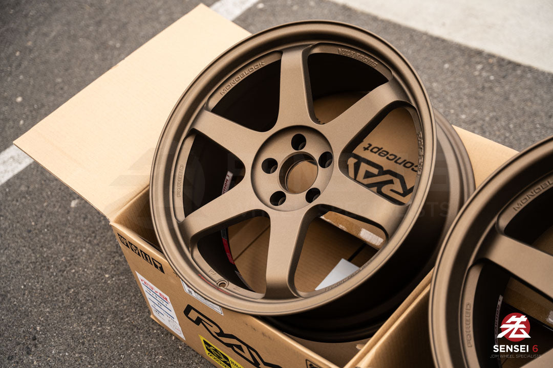 Volk TE37SL / 19x9.5 +22, 19x10.5 +35 / 5x112 / Matte GunBronze (MZ)