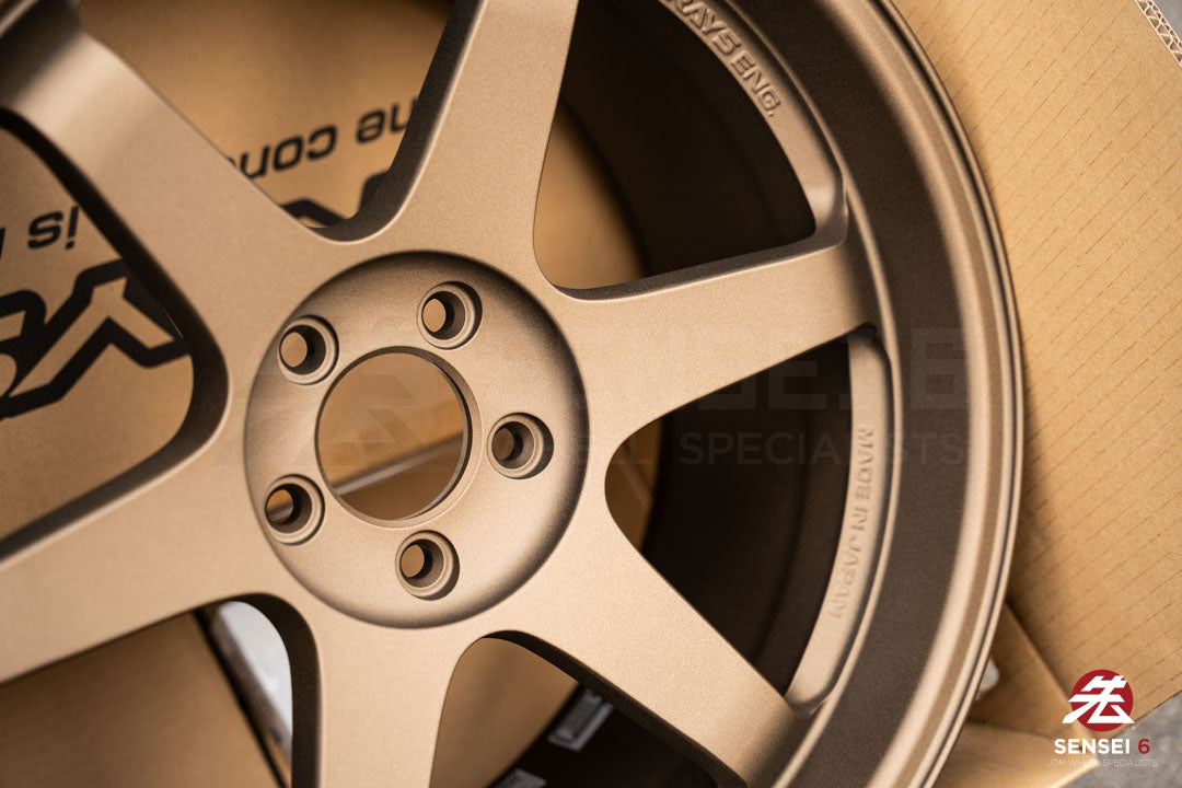 Volk TE37SL / 19x9.5 +22, 19x10.5 +35 / 5x112 / Matte GunBronze (MZ)