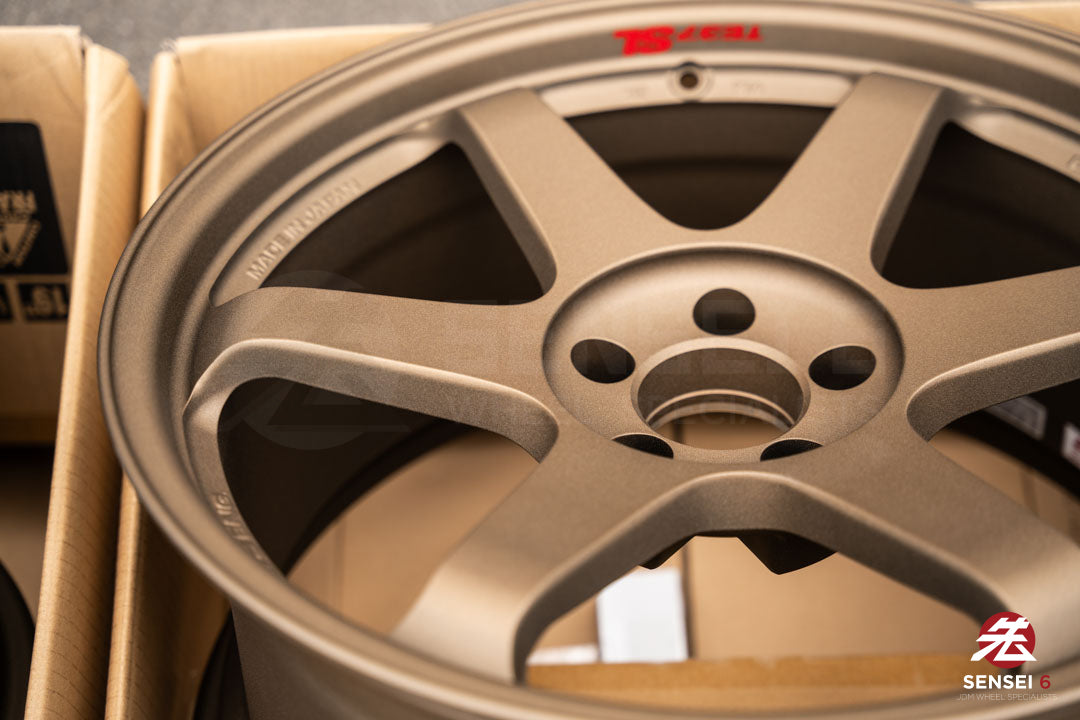 Volk TE37SL / 19x9.5 +22, 19x10.5 +35 / 5x112 / Matte GunBronze (MZ)