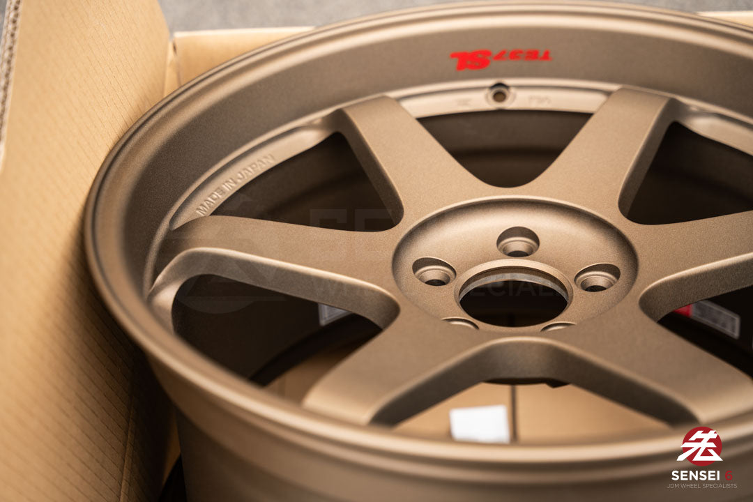 Volk TE37SL / 19x9.5 +22, 19x10.5 +35 / 5x112 / Matte GunBronze (MZ)