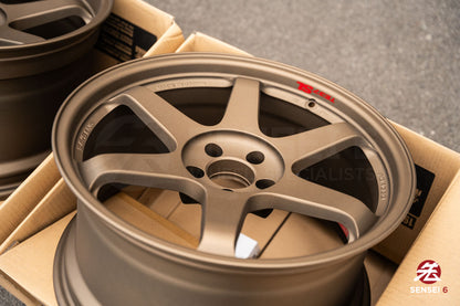Volk TE37SL / 19x9.5 +22, 19x10.5 +35 / 5x112 / Matte GunBronze (MZ)