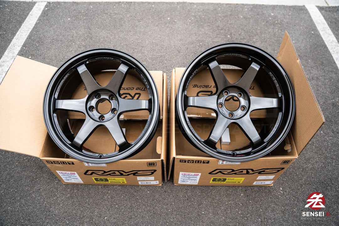 Volk TE37SL / 19x9.5 +22, 19x10.5 +35 / 5x112 / Diamond Black (DB)