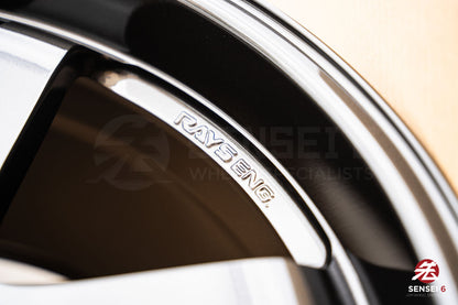 Volk TE37SL / 19x9.5 +22, 19x10.5 +35 / 5x112 / Diamond Black (DB)