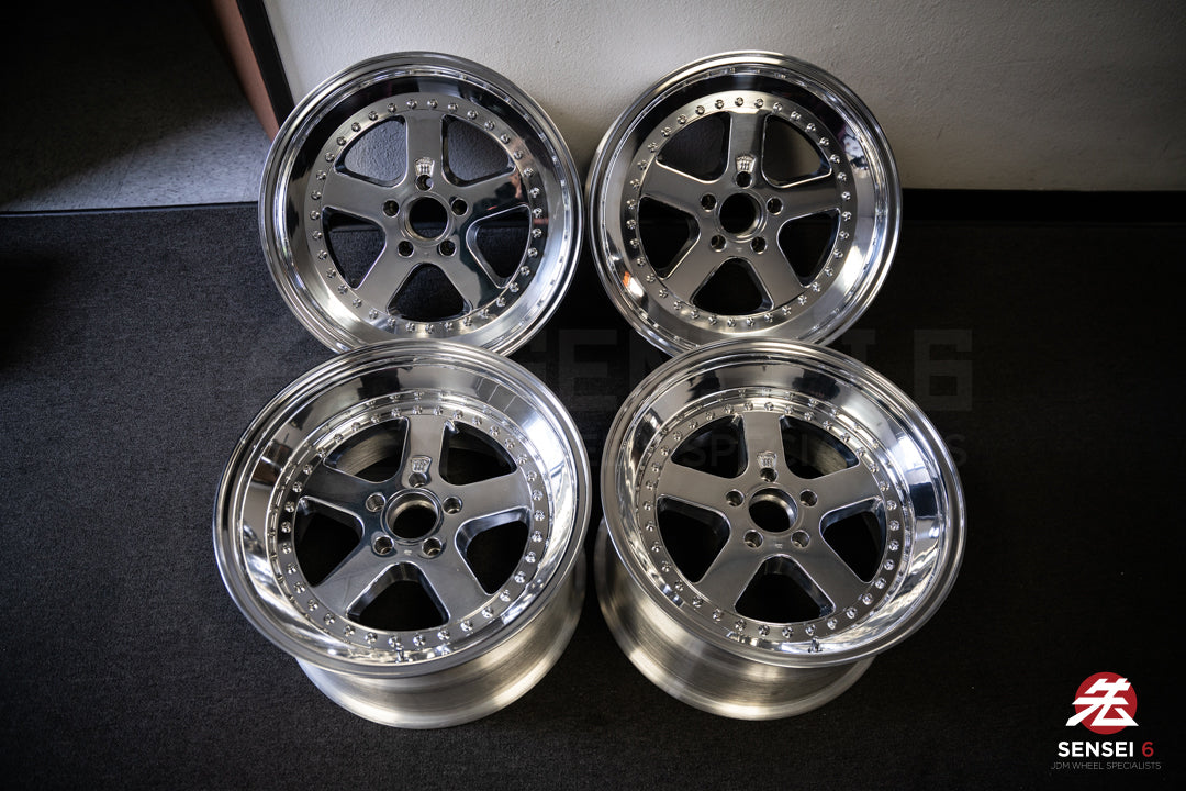 18" Panasport G7 C5C [Double Step Lip] (Used Wheels Built to Order)