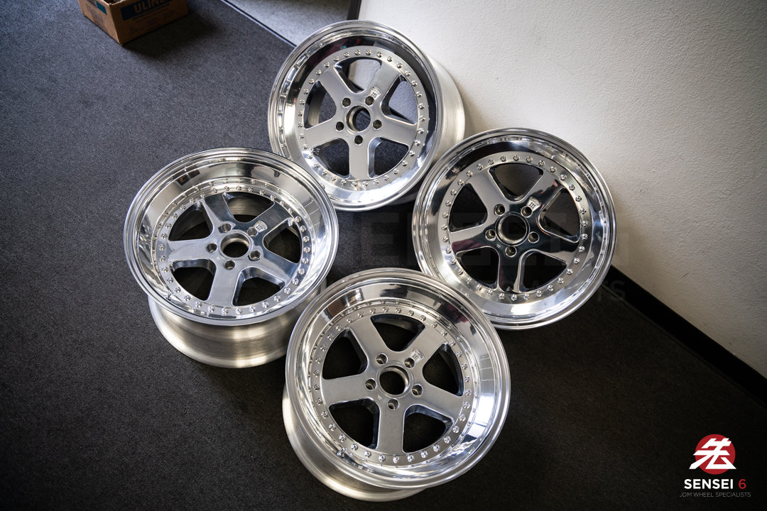 18" Panasport G7 C5C [Double Step Lip] (Used Wheels Built to Order)