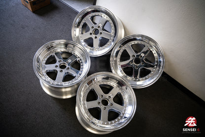 18" Panasport G7 C5C [Double Step Lip] (Used Wheels Built to Order)