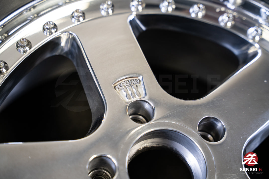 18" Panasport G7 C5C [Double Step Lip] (Used Wheels Built to Order)
