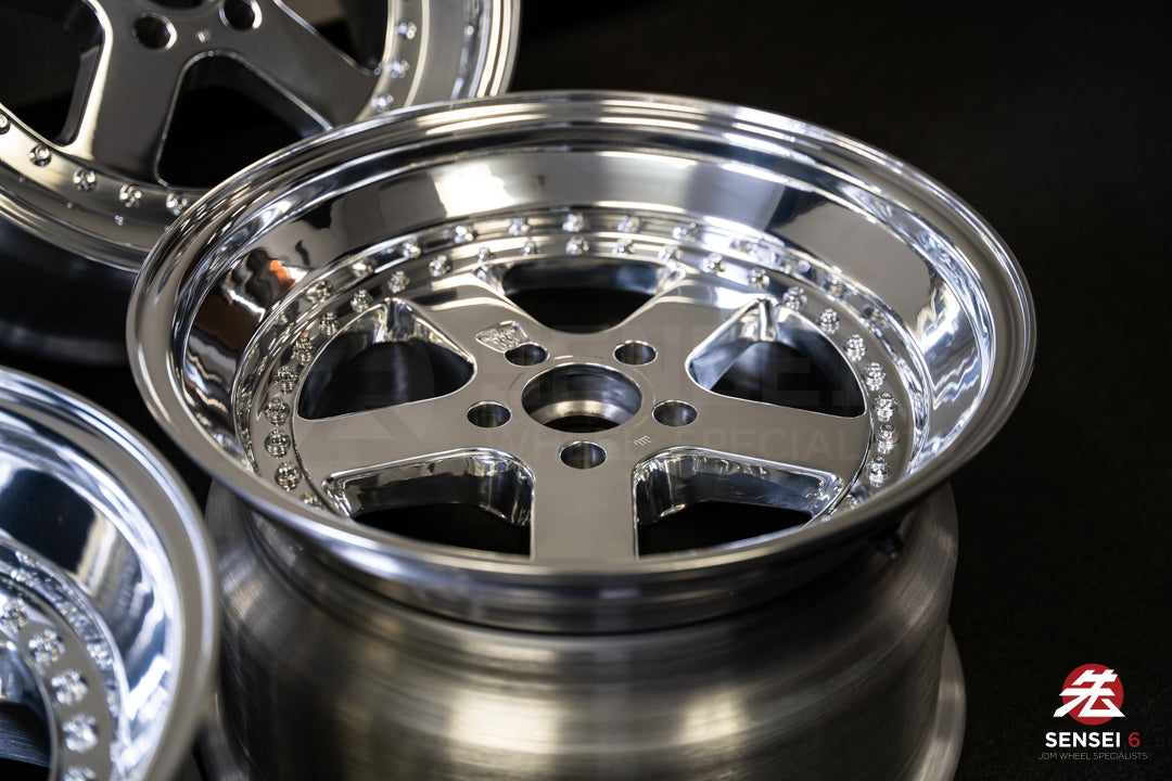 18" Panasport G7 C5C [Double Step Lip] (Used Wheels Built to Order)