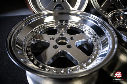 18" Panasport G7 C5C [Double Step Lip] (Used Wheels Built to Order)